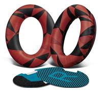 SoloWIT Almohadillas para Bose Auriculares, Cojines de Repuesto para Bose QuietComfort 15 QC15 QC25 QC2 QC35/Ae2 Ae2i Ae2w/SoundTrue & SoundLink Around-Ear & Around-Ear II (Tormenta roja)