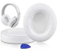 SoloWIT Piel de Cordero Almohadillas Repuesto para Beats Studio 2 & Studio 3 Wired & Wireless Auriculares, Almohadillas Cascos con Espuma con Memoria para Aislamiento del Ruido, Grosor Añadido