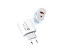 SoloZar PD 20W Fast Charger, 2 puertos USB 3.0 y PD Type-C, Wall Charger MFI