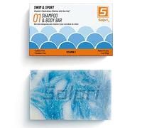 Solpri Champú de ducha para cabello y cuerpo sin fragancia con vitamina C para eliminación de cloro, 100 ml