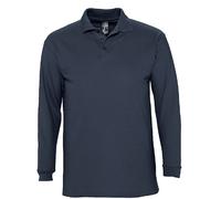 Sols Camisa Polo De Piqué De Manga Larga De Algodón Para Hombre - Sin Logo S-3XL
