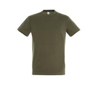 Sols Camiseta Algodón Lisa Regent Cuello Redondo Manga Corta Unisex S-4XL