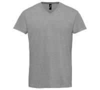 SOL'S Camiseta Cuello V Manga Corta Algodón Unisex Hombre S-3XL