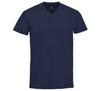 SOL'S Camiseta Cuello V Manga Corta Algodón Unisex Hombre S-3XL