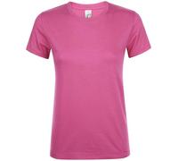 SOLS Camiseta De Cuello Redondo De Manga Corta De Algodón Para Damas