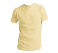 SOLS - Camiseta de Manga Corta Modelo Regent para Hombre (L) (Amarillo pálido)