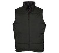 SOLS Chaleco A Prueba De Agua Negro Rojo Verde O Azul Cálido Talla S - 5XL