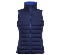 SOLS Chaleco repelente al agua acolchado nodelo Wave para mujer (PC2454)