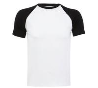 Sols Hombre Contraste Camiseta Béisbol Camiseta Dos Tonos Camiseta S - 3XL