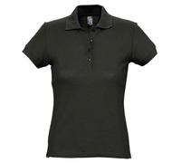 Sols Mujer Ajustado Cotton Polo Piqué Informal SPORTS Camisa S-XXL