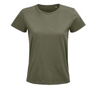 Sols Mujer Pioneer Algodón Orgánico Manga Corta Cuello Redondo Camiseta S-3XL