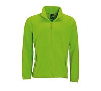 SOLS North - Chaqueta de forro polar (talla XL), color verde