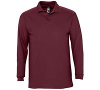 SOLS - Polo manga larga liso hombre 100% algodón Modelo Winter II UTPC329_10