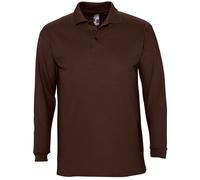 SOLS - Polo manga larga liso hombre 100% algodón Modelo Winter II UTPC329_46