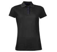 SOLS Polo Performer de manga corta piqué para mujer (PC2161)