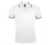 SOLS Polo Pique de manga corta Modelo Pasadena Tipped (PC2431) UTPC2431_48