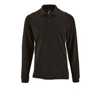 SOLS - Polo piqué de manga larga Perfect para chico hombre