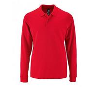 SOLS Polo piqué de manga larga Perfect para chico hombre (PC2912) UTPC2912_10