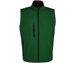 SOL'S Rallye Soft Shell Bodywarmer Botella Verde 3XL