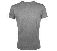 Sols Regent Fit Camiseta Ajustado Algodón Liso Manga Corta Cuello Redondo XS-XXL