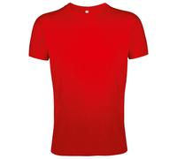 Sols Regent Fit Camiseta Ajustado Algodón Liso Manga Corta Cuello Redondo XS-XXL