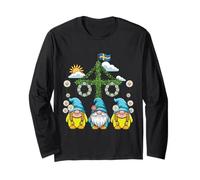 Solsticio de Verano Gnomos Paganismo Festival de Midsommar Verano pagano Manga Larga