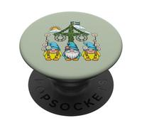 Solsticio de Verano Gnomos Paganismo Festival de Midsommar Verano pagano PopSockets PopGrip Adhesivo