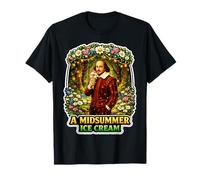 Solsticio de Verano Helado Shakespeare Juego de Palabras Comedia Divertido Jugar Camiseta