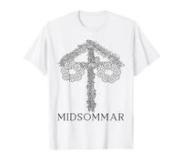 Solsticio de verano Maypole Midsommar Festival Suecia Solsticio de verano Camiseta