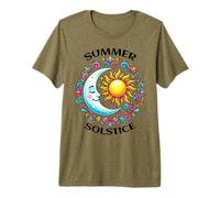 Solsticio de Verano Primer Día De Verano Litha Pagan Holiday Camiseta Premium
