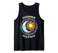 Solsticio de Verano Primer Día de Verano Pagano Holiday Litha Camiseta sin Mangas