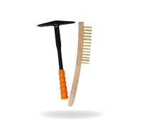 SOLTER Conjunto Cepillo + Piqueta - Post-Soldadura RÁPIDA y Segura Elimina escoria al Instante, Acabado Profesional para MMA/TIG/MIG