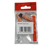 Solter Difusor de Gas TIG D2 para Antorchas SR-17/26/18 - Compatible, Fácil de Usar y Resistente - Pack 2 Unidades