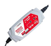 Solter INVERCAR 15000 - Cargador de Batería Profesional 12V/24V, 15A/7.5A, Uso en Coches, Camiones y Maquinaria, Tecnología Inteligente 8 Etapas, Modo Reparación, Protección IP54, Taller y Flotas