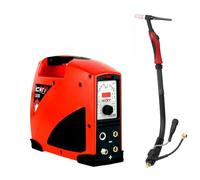Solter KIT ICONTIG 1990 HF PULSE - Soldadora Inverter TIG/MMA Profesional, Arco Pulsado de Alta Frecuencia, 180A, 230V, Antorcha TIG 4M, Alta Precisión en Acero Inoxidable y Aleaciones