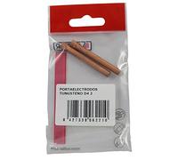 Solter Portaelectrodos Ø4 mm para TIG SR-17/18/26 | Pack 2 unidades | Cobre de alta resistencia | Medidas Ø6,4 x 50 mm x Ø5,25 | Conducción térmica superior