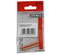 Solter Portaelectrodos TIG Ø2 mm - Pack 2 Unidades - Compatible con SR-17, SR-26 y SR-18 - Cobre Alta Resistencia - Arco Estable y Buen Contacto