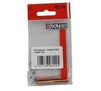 Solter Portaelectrodos Tungsteno D2,4 (2 uds.) - Alta Conductividad y Precisión para Soldadura TIG - Accesorios de Cobre Duraderos y Compatibles