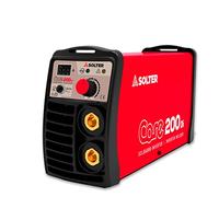 Solter - Soldador Inverter CORE 200Di, 200A de Potencia, Ciclo de Trabajo Profesional MMA y TIG Lift-Arc Tecnología Nanocrystaline con Accesorios