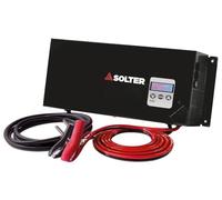 Solter SOLFLASH 30A 12-24V HF - Cargador de Baterías Profesional y Fuente de Alimentación Estabilizada para Baterías Ácido, AGM, Gel, LFP e Ion Litio - Talleres y Flotas