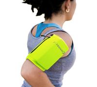 Solterista de telfono Tronic Edge para ejecutar bandas de brazo de telfonos celulares con un logotipo reflectante con correa del telfono con la co