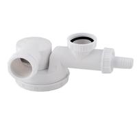 Wirquin 31000006 31000006-Sifón Fregadero 1 Bandeja, Blanco