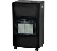 SOLTHERMIC Estufa de Gas Butano EG10N NEGRO Encendido automático 4200 W, Plegable, Cerámica, 3 Modos, Triple sistema de seguridad, 30-60 m2