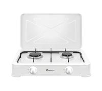 SOLTHERMIC LP200 HORNILLO A GAS 2 QUEMADORES COLOR BLANCO
