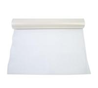 Soluble Embroidery Film - Clear Stabilizer for Sewing Craft Projects | Dissolvable Temporary Support with Tear Resistant Finish, Perfect for Applique, Monograms, and Lace Designs 8.66x7.87 in