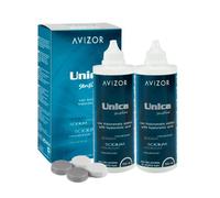 Solución combinada para lentes de contacto Avizor Unica Sensitive, 2 botellas de 350 ml