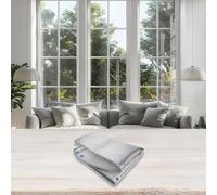 Solución de aislamiento de ventana de 8 mm, diseño de lámina de aluminio para una gestión eficaz del calor y ahorro de energía (90 x 100 cm)