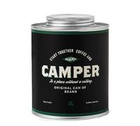 Solución de almacenamiento de granos de café en material de lata con válvula unidireccional para permitir la desgasificación sin entrada de aire (redondo negro)