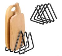 Solución de almacenamiento de tabla de cortar basada en triángulos para maximizar las áreas verticales no utilizadas en cocinas modernas