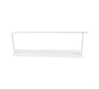 Solución de almacenamiento Hierro Arte Ropa Percha Organizador para Maximizar la Eficiencia del Espacio (Blanco)